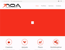 Tablet Screenshot of noacreacion.com